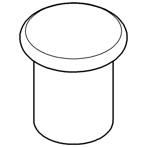 Grohe Umstellknopf für Zweigriffarmaturen 65648000