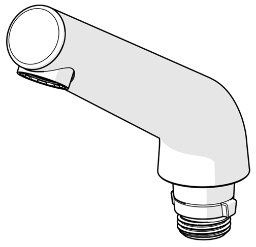 Hansa Ausziehbarer Auslauf (-2018) chrom 59914346