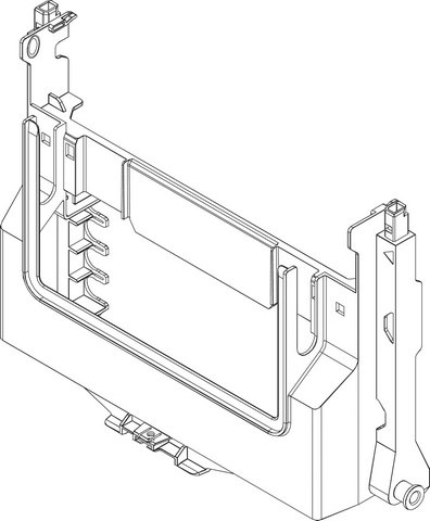 Bosch / Buderus Halter Steuergerät 8737709147