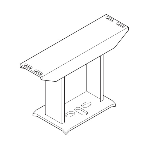 Arbonia Fixkonsole für KKN und KKV Typ 26 ZB00860005