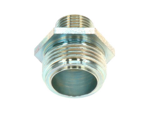 Bosch / Buderus Anschlussnippel für Gas Typ G1-R1/2 für GB112, für Montagerahmen Linea-Kombi 23 7100556