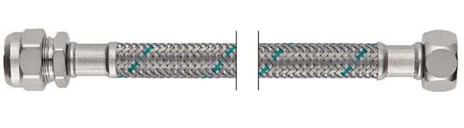 Neoperl NEOFLEX Panzerschlauch DN8 IG x AG, 3/8" x 3/8" 35cm 66861835
