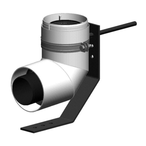 Atec PolyTwin Schachteinführung mit Auflager PT DN80/125 1534