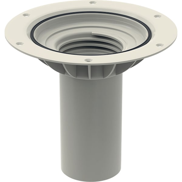 Geberit Einlaufstutzen rund für Duschbodenablauf für Bodenbeläge aus PVC 244.473.00.1