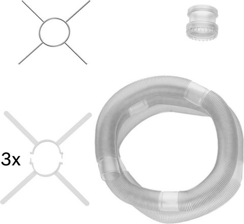 Buderus Flexleitung-Set DN80, 15m 15m Flexrohr, Montagekreutz 7738112689