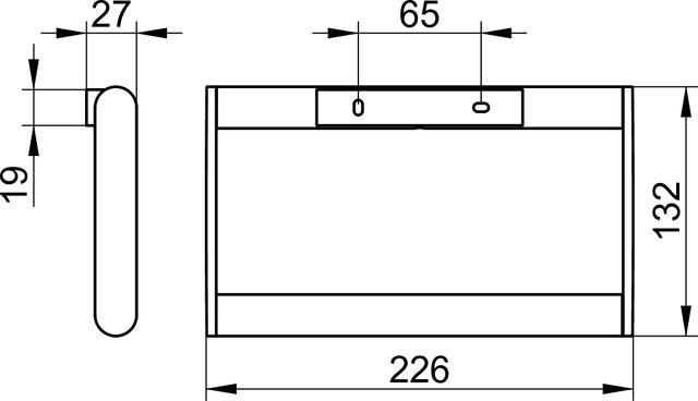 Keuco Handtuchring Plan schwarz-matt 14921370000
