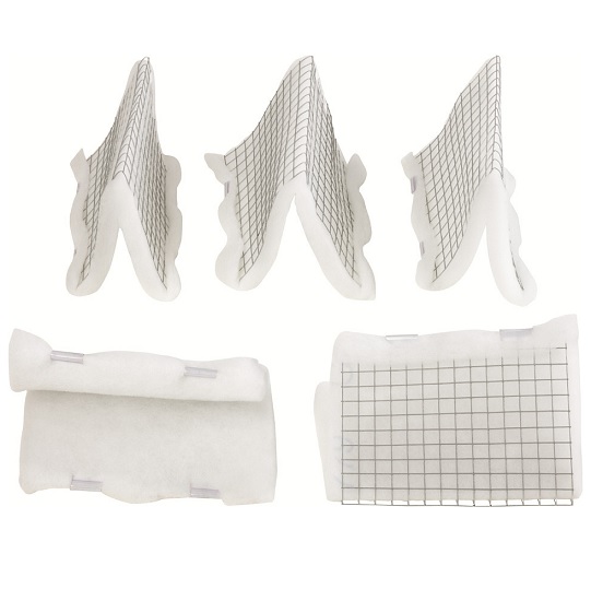 Stiebel Eltron Filtermattenset für LWZ 304/404 Abluft, FMS FBG G4-5 Ersatzfilterset G4 233028