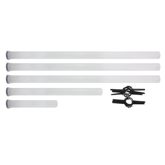 Vaillant Abgasleitung-Pack (7,5 m) DN 80 PP für Brennwerttechnik 0020063135