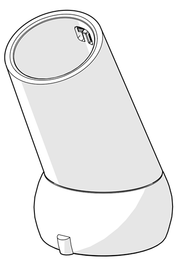 Hansa Halter chrom 59912282