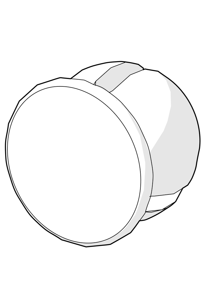 Hansa Blindstopfen chrom 59911840