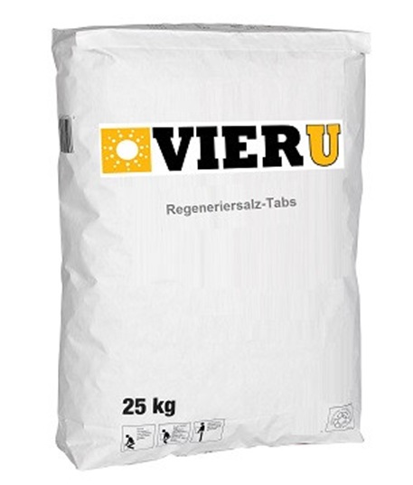 Vieru Regeneriersalz-Tabs für Wasserenthärtungsanlagen, 25kg Sack 127001