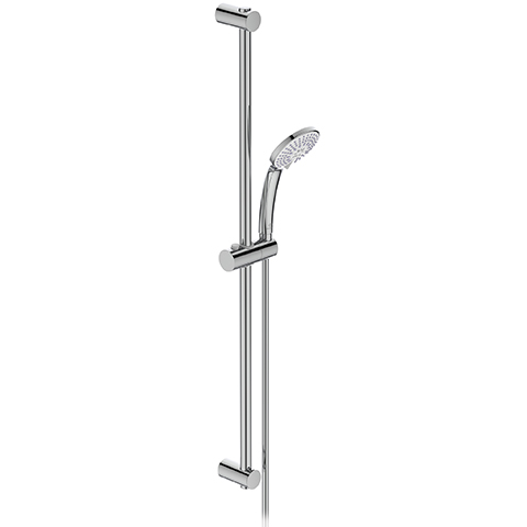Ideal Standard Brausekombination Idealrain, 900mm 3-Funktionshandbrause d:100mm, chrom BC797AA