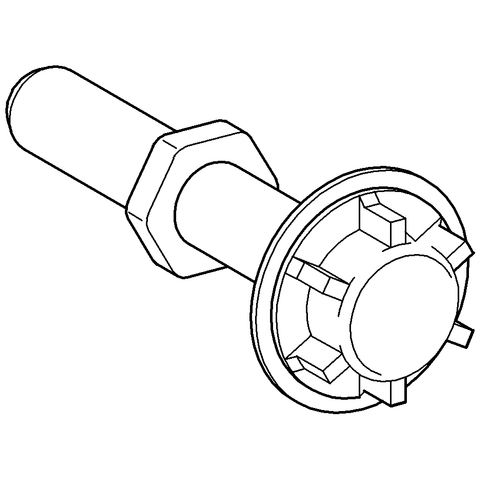 Grohe Betätigungsstift komplett für WC-Druckspüler 43067000