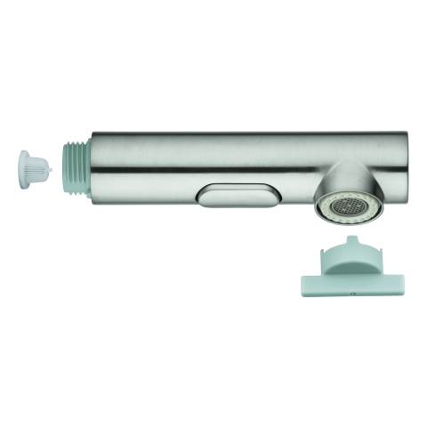 Grohe Spülbrause ausziehbare Spülbrause 2 Strahlarten supersteel 48474DC0