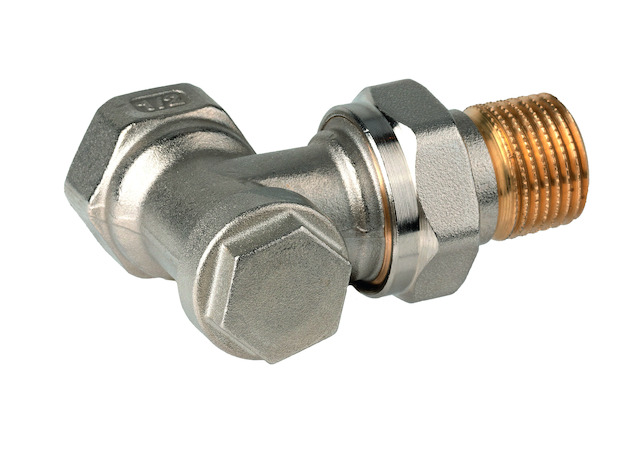 Resideo Rücklaufverschraubung Verafix, R 3/4 Eck, Regulier- und absperrbar V2400E0020