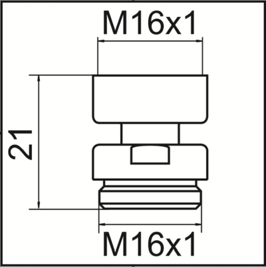 Neoperl Kugelgelenk für Designarmaturen verchromt, M16x1 x M16x1 SB 06904198