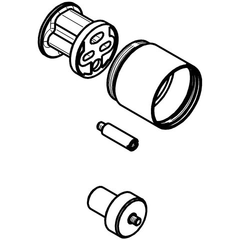 Eichelberg Verlängerungs-Set 30mm 1/2'' für Unterputz-Wannenbatterien 44035300