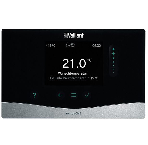 Vaillant Raumtemperaturregler sensoHOME VRT 380/2 eBUS-Schnittstelle 0010045485