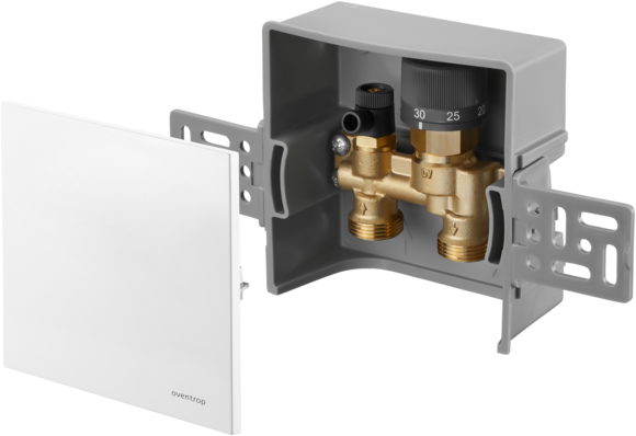 Oventrop Unibox E RTL, geschlossen, weiß 1022731