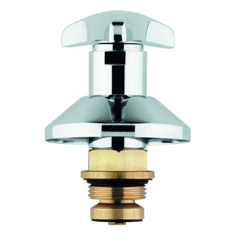 Grohe Oberteil für Unterputz-Ventile Trecorn Griff mit Markierung rot 1" chrom 11508000