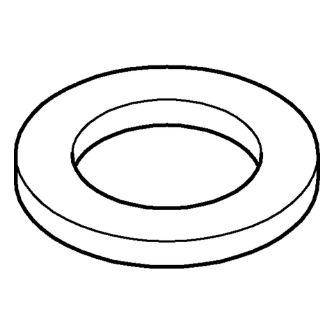 Grohe Dichtung 15x24x2,5 10 Stück für Zweigriffarmaturen 0138600M