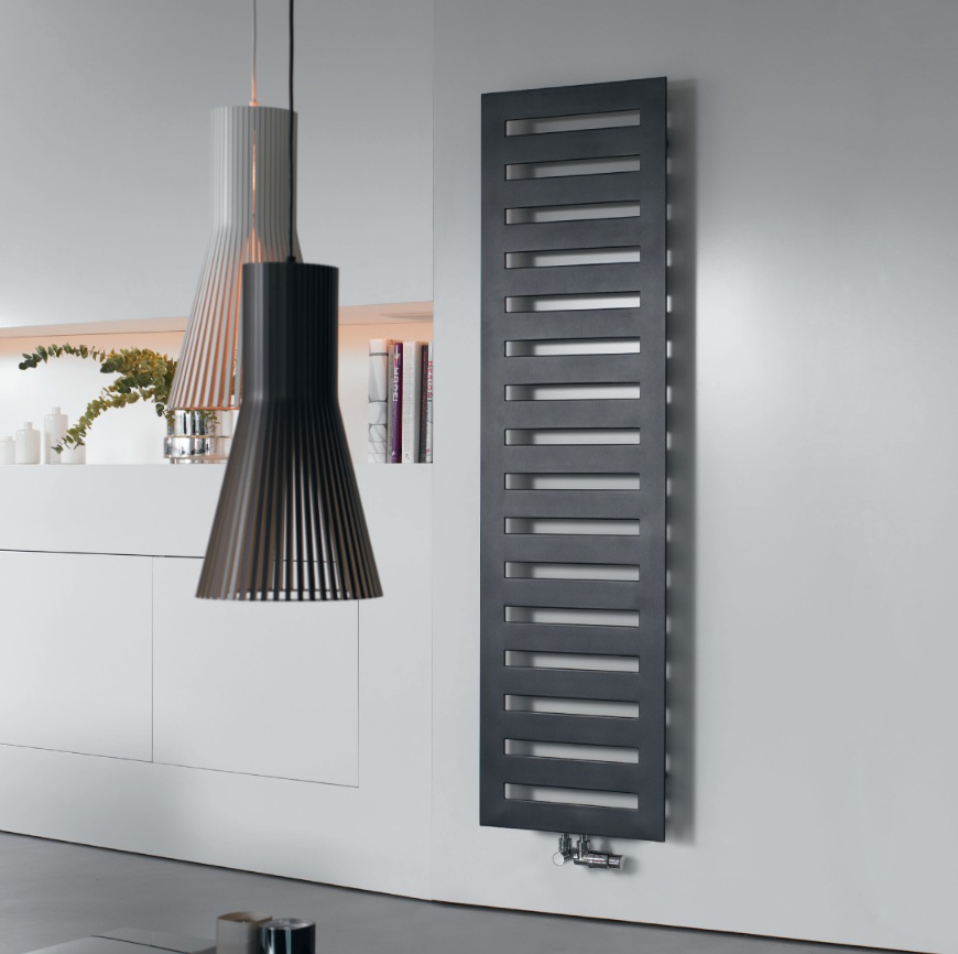 Zehnder Metropolitan MET-180-060 Badheizkörper H: 175 B: 60cm, mit Handtuchaussparung, weiß ZM201660B100000