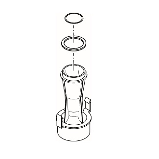 Bosch / Buderus Venturi für GB212-22/6,G25 IP, für Gasarmatur/Gebläse 8718583009