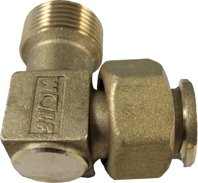 Wolf Fitting Winkelstück 3/4"AG - 3/4"M, für CSK 2070278