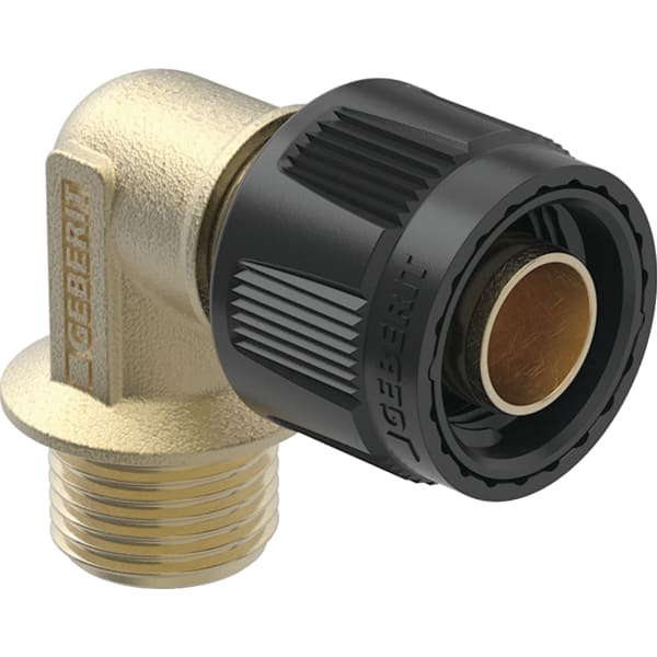 Geberit Übergangswinkel 90 Grad, R1/2 mit MasterFix 245.458.00.1