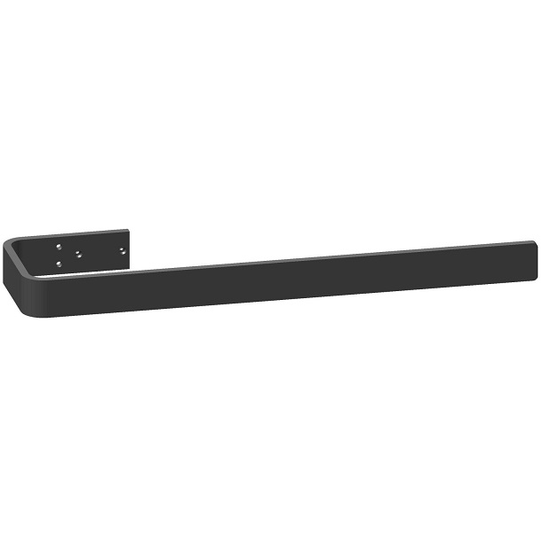 Kermi Pateo-E Handtuchbügel Länge 600mm, Edelstahl poliert ZC01210008