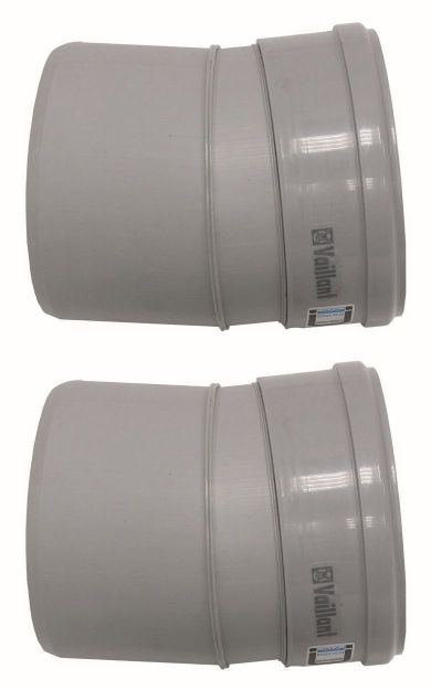 Vaillant Bogen 15 Grad DN 130 PP 0020042768