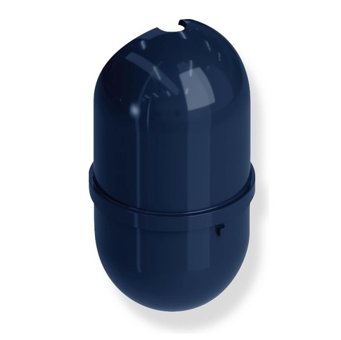 HEWI WC-Bürstenbehälter, für WC-Bürstengarnituren Serie 477 und Serie 805, hochglänzend, stahlblau 477.20.E04 50