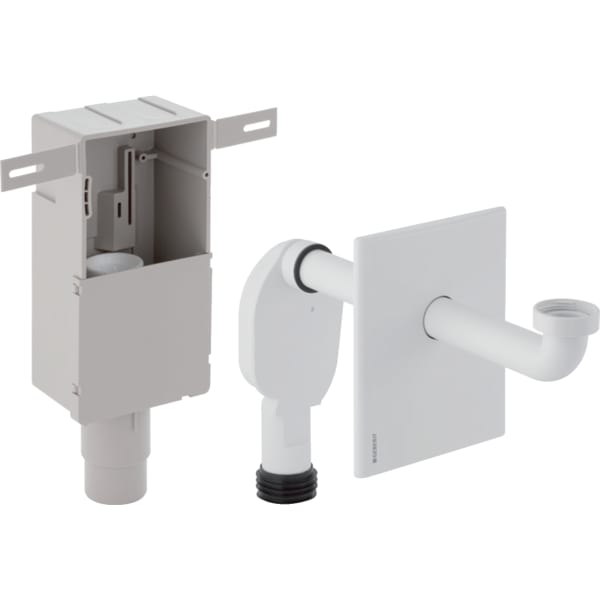 Geberit UP-Geruchsverschluss für Waschbecken Abgang horizontal weiß-alpin d50-56 151.120.11.1
