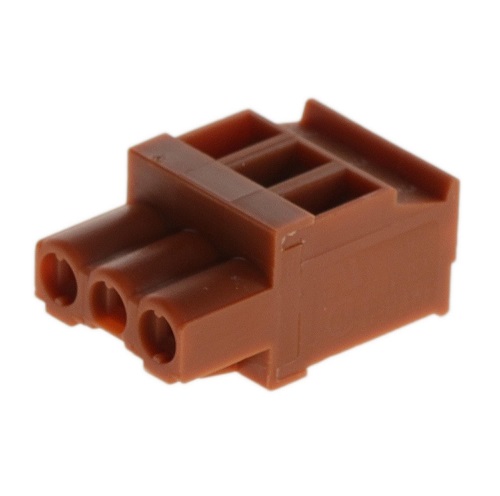 Bosch / Buderus Anschlussklemme 3-pol braun 87377044870