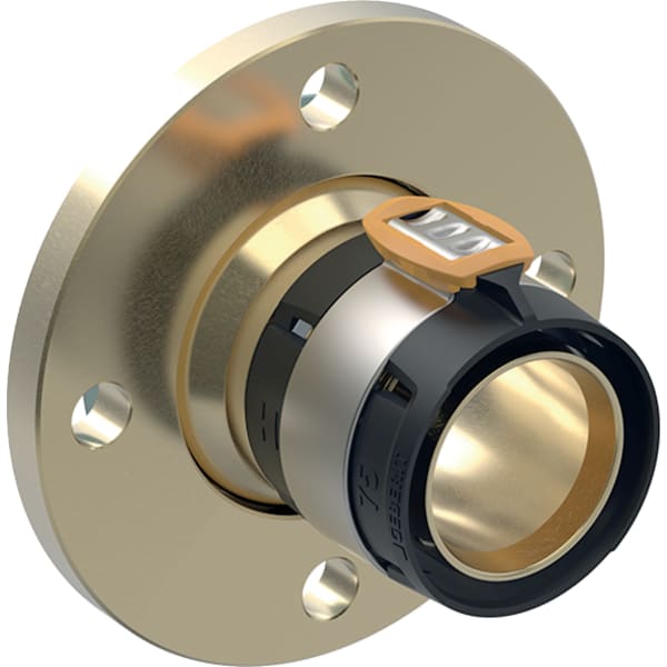 Geberit FlowFit Flansch PN10/16, mit Presseinheit SiBr d75-PN10/16 619.617.00.1