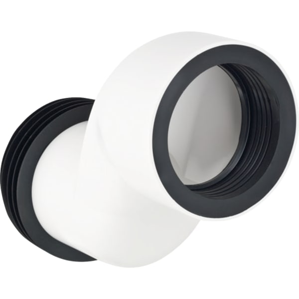 Geberit Set Anschlussstutzen für Wand-WC etagiert 7cm weiß-alpin 131.108.11.1