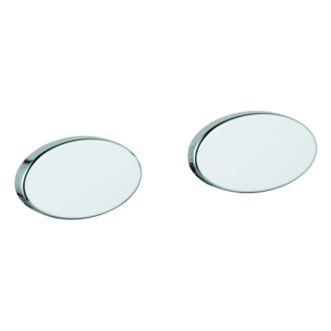 Grohe Abdeckkappe chrom 2 Stück für Griff Grotherm 1000 1009900M