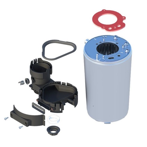 Bosch / Buderus Wärmetauscher C6-13 (beschichtet) 8737604784