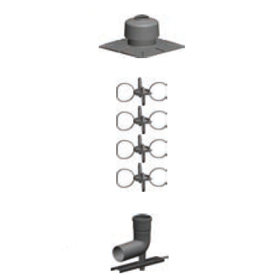 Atec PolyTop Schacht-Set D80-DN100 1372
