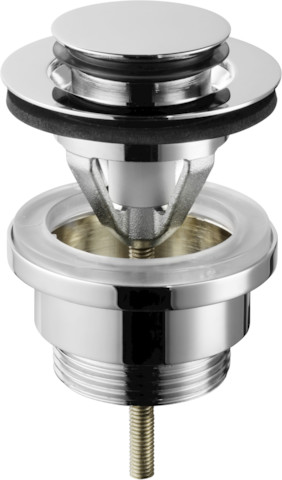 Viega Universalventil Visign V1 5439.5 in G1 1/4 x 63mm Messing verchromt 680701