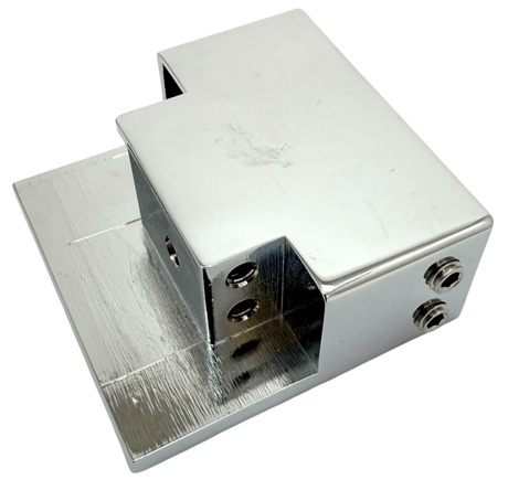 Kermi Set Verbind links Wandstütze für Wandstütze Gleittür 2-teilig mit Festfeld (NI H2L)Wall Gleit (NI J2L) 2535886