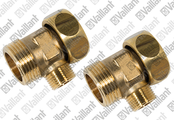 Vaillant Abschlussverschraubung Set 2 Stück, für MAG 11-0/0 (Y) XZ MAG 11-0/0 GX 117263