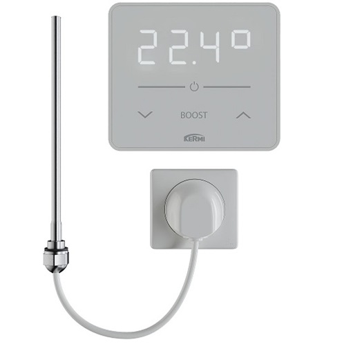 Kermi Heizeinssatz WRS, 1500 Watt Schutzklasse 1, weiß, RAL9003 ZE04330006