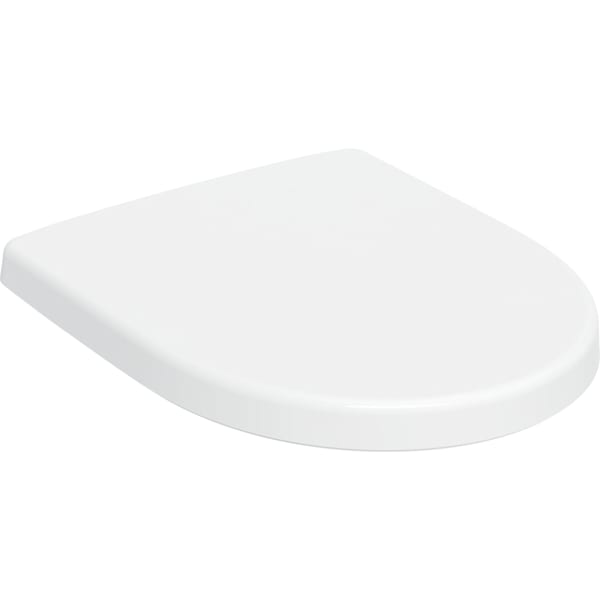 Geberit Renova Plan WC-Sitz, weiß Befestigung von oben, mit Absenkautomatik 573085000