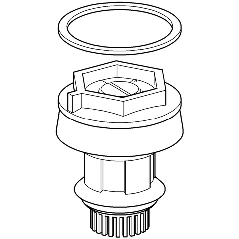 Grohe Kolben komplett für WC-Druckspüler Aufputz 43448000