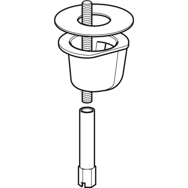Geberit Befestigungsset zu Waschtisch-Armatur Typen 85, 86, 185 und 186 241.649.00.1