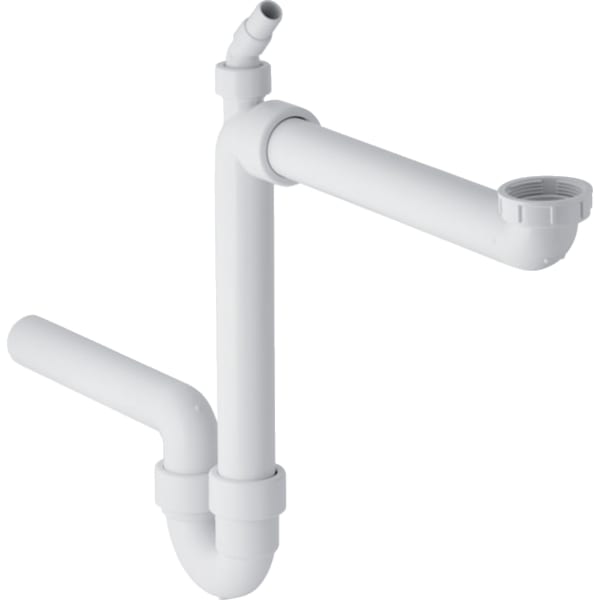 Geberit Rohrbogengeruchsverschluss für ein Spülbecken Raumsparmodell G1 1/2x40 152.885.11.1