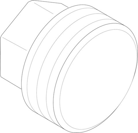 Bosch / Buderus Stopfen 3/4" 87185909250