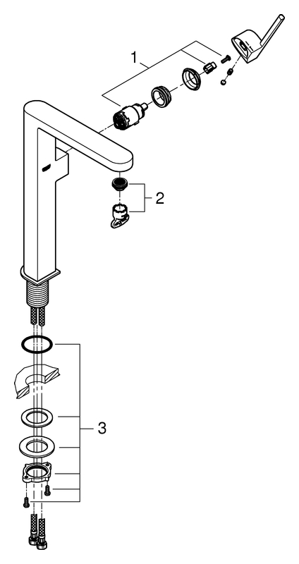 Grohe Plus Einhand-Waschtischbatterie XL-Size 32618DC3