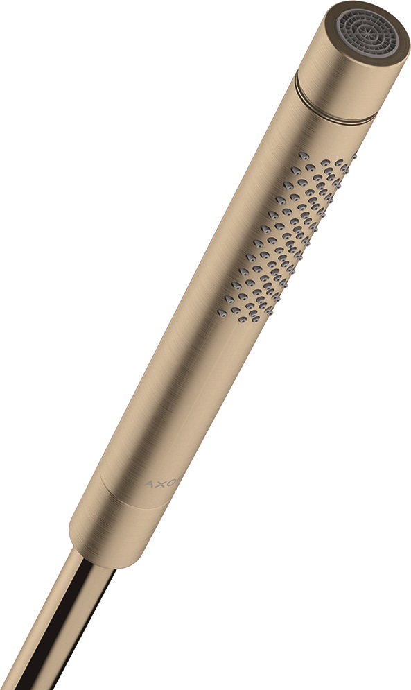 Hansgrohe Handbrause Axor Starck brushed nickel mit Rubit 2 Strahlarten 28532820